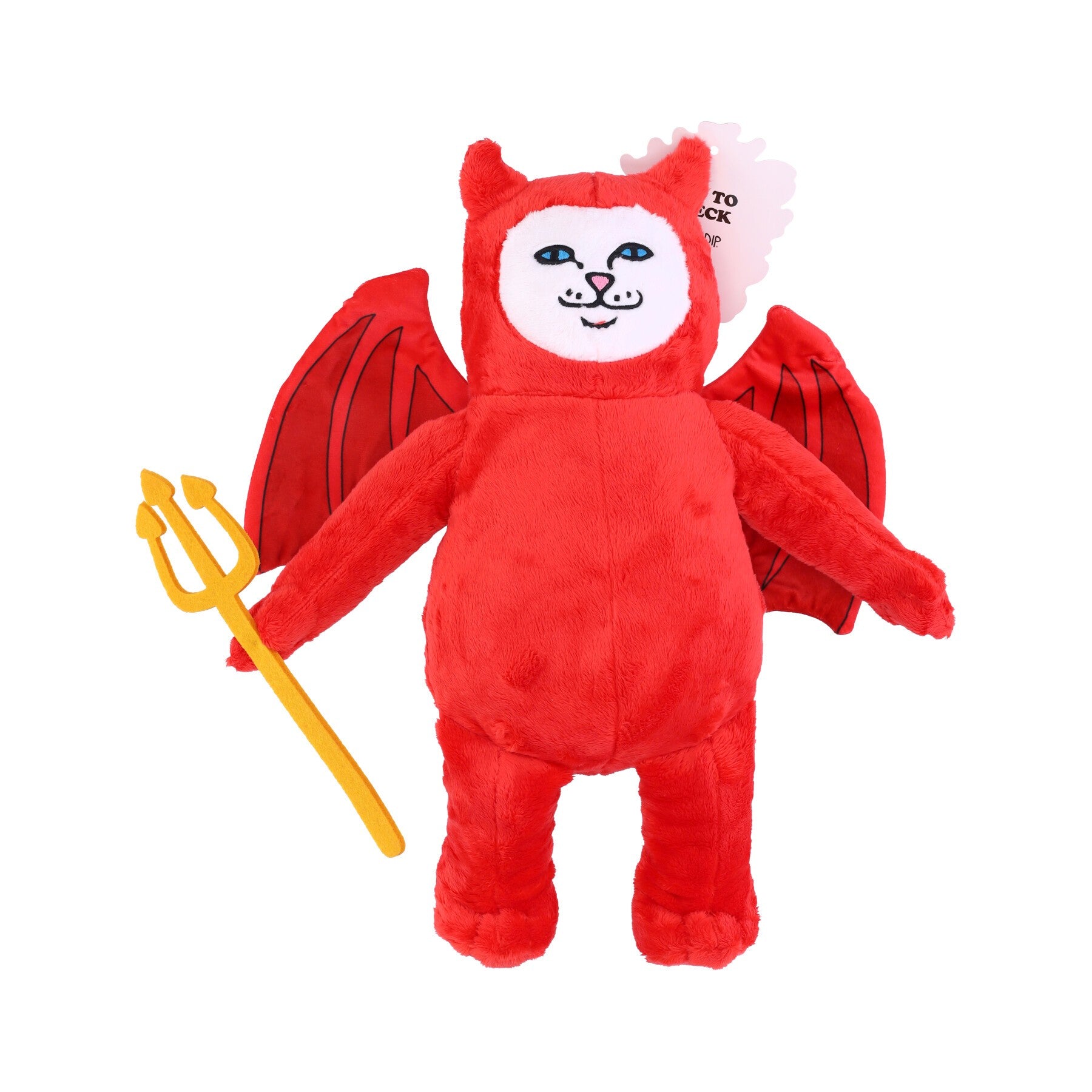 Ripndip, Peluche Uomo Devil Nerm Plush Toy, Red