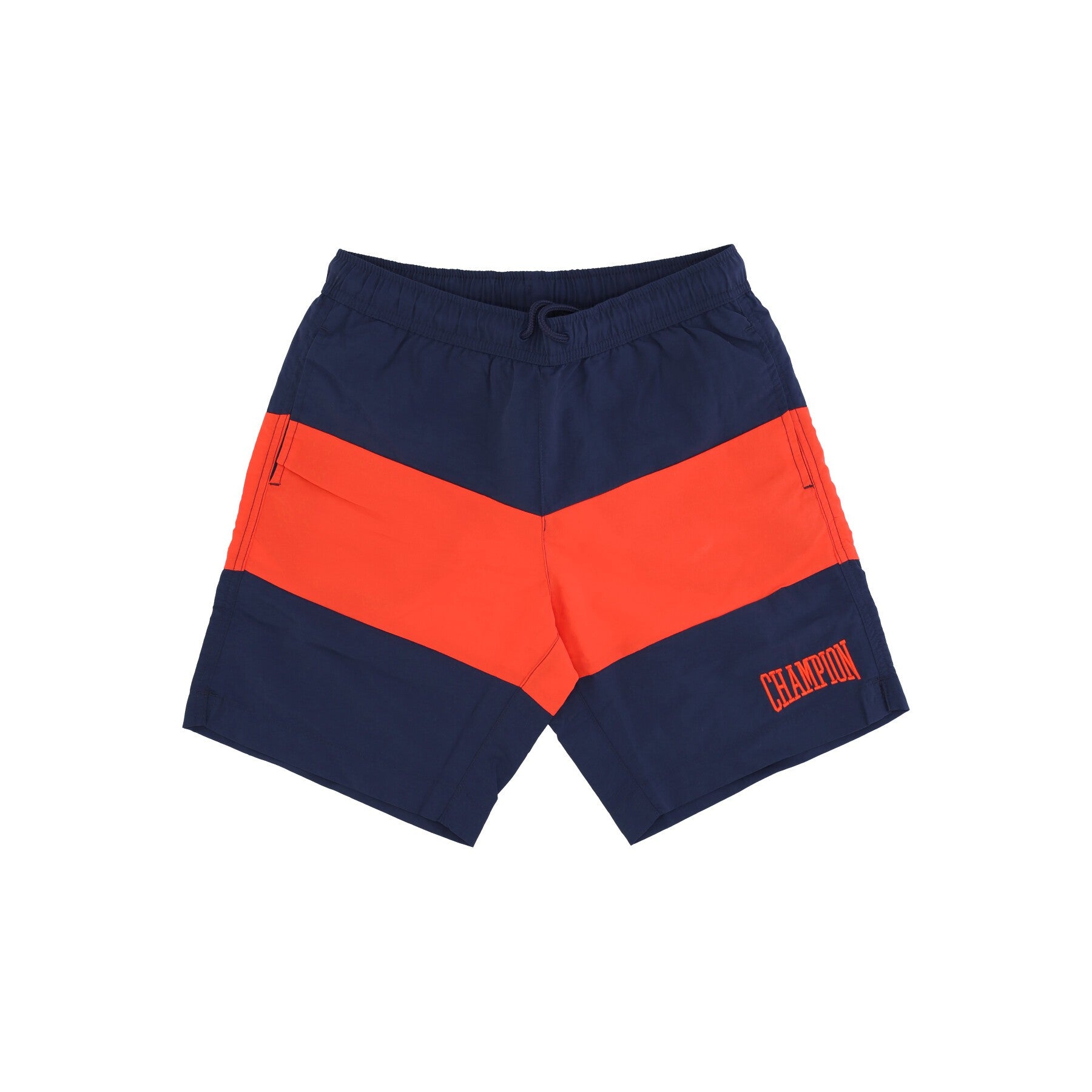 Men's Beachshort Swim Shorts Navy/orange