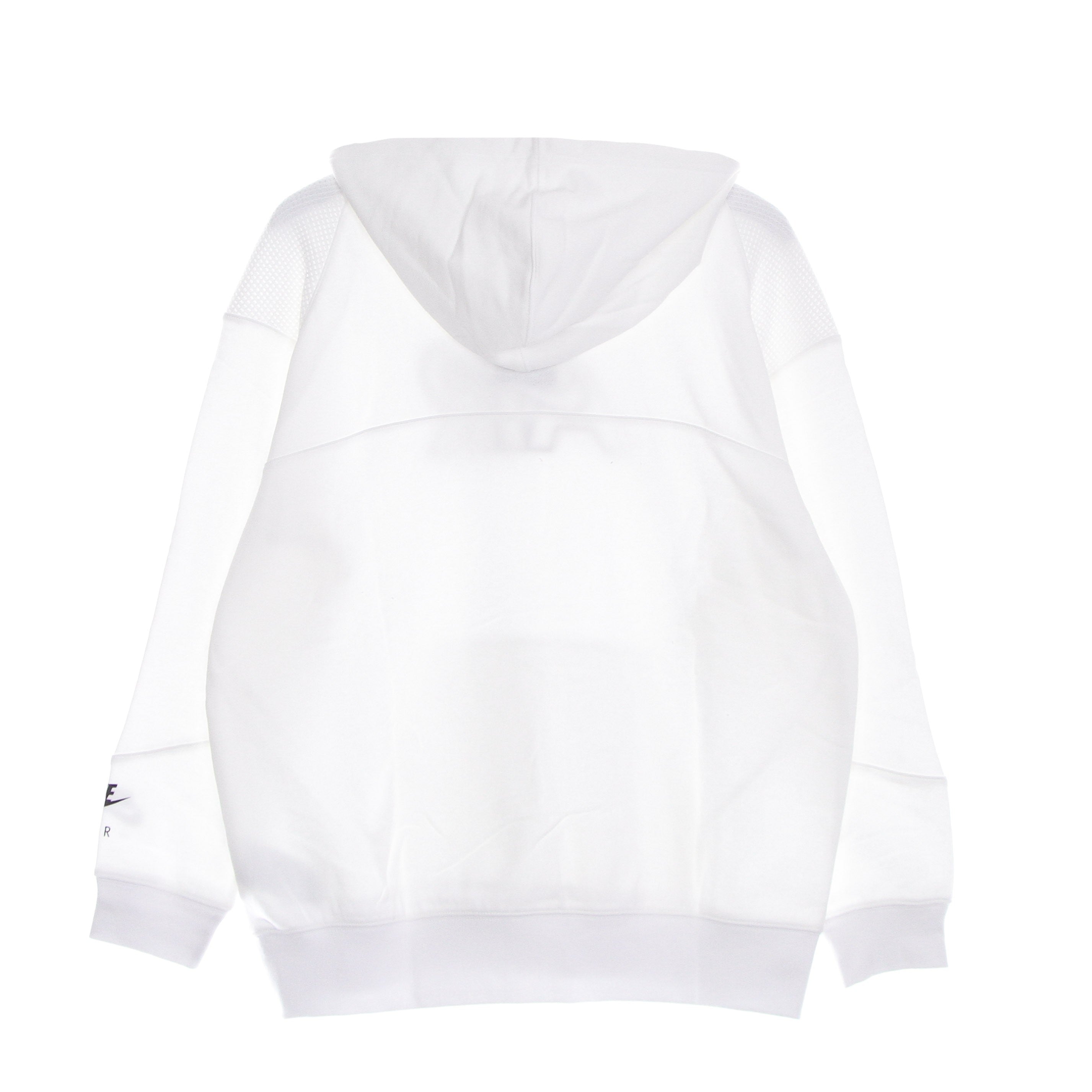 Nike, Felpa Leggera Cappuccio Donna Sportswear Air Fleece Hoodie, 