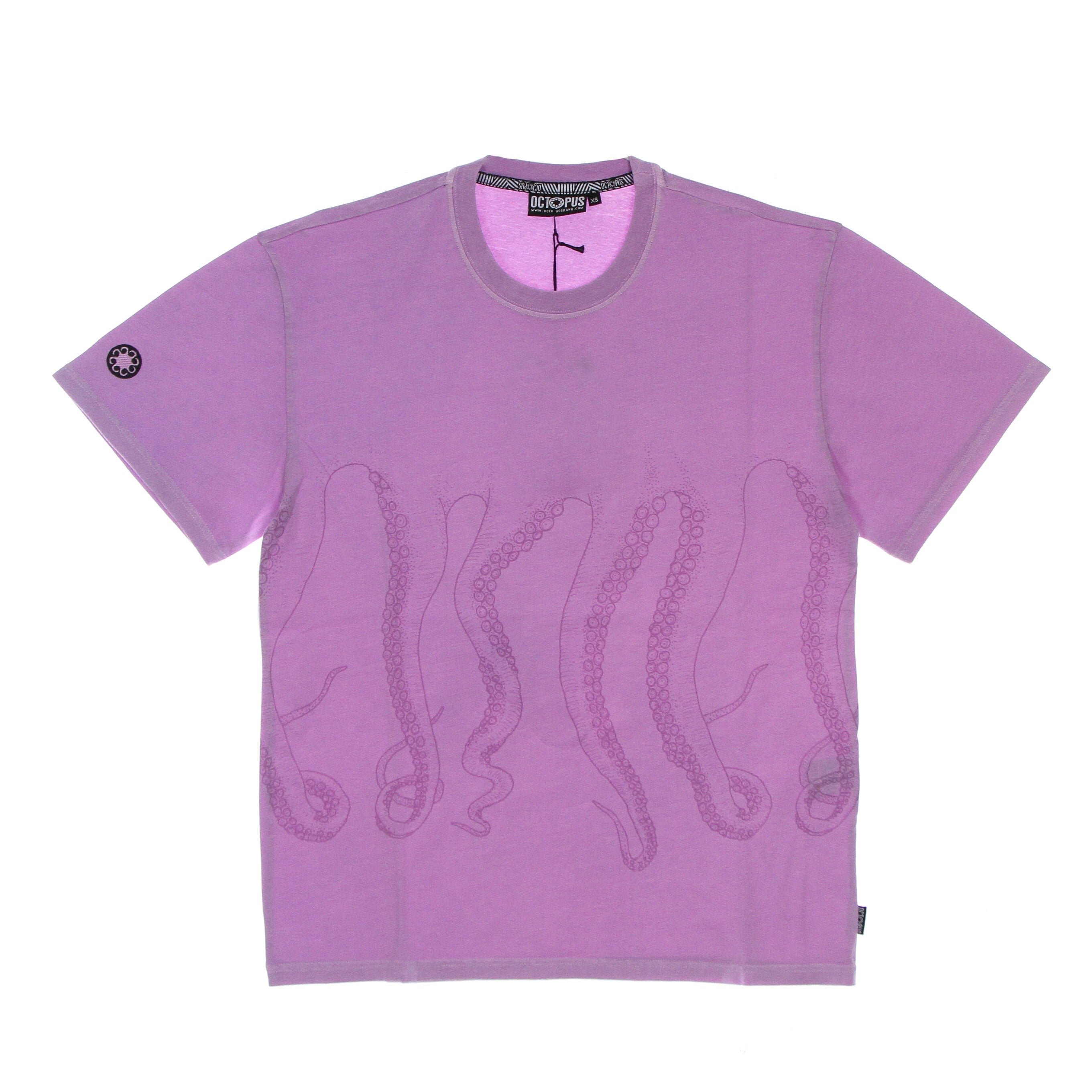 Octopus, Maglietta Uomo Dyed Tee, Quarzo