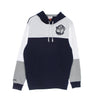 Mitchell & Ness, Felpa Cappuccio Uomo Ncaa Fusion Fleece 2.0 Geohoy, Navy/white