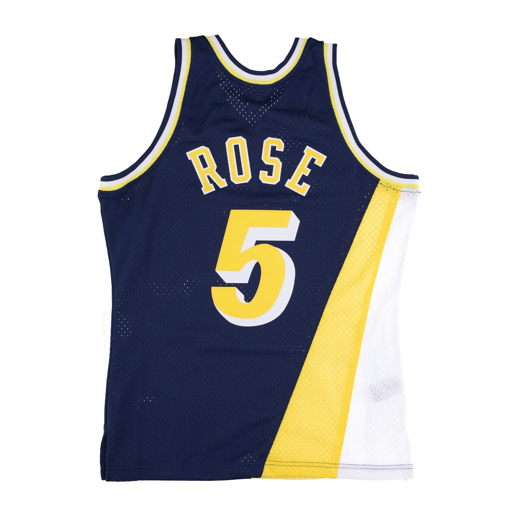 Mitchell & Ness, Canotta Basket Uomo Nba Swingman Jersey Hardwood Classics No 05 Jalen Rose 1996-97 Indpac, 