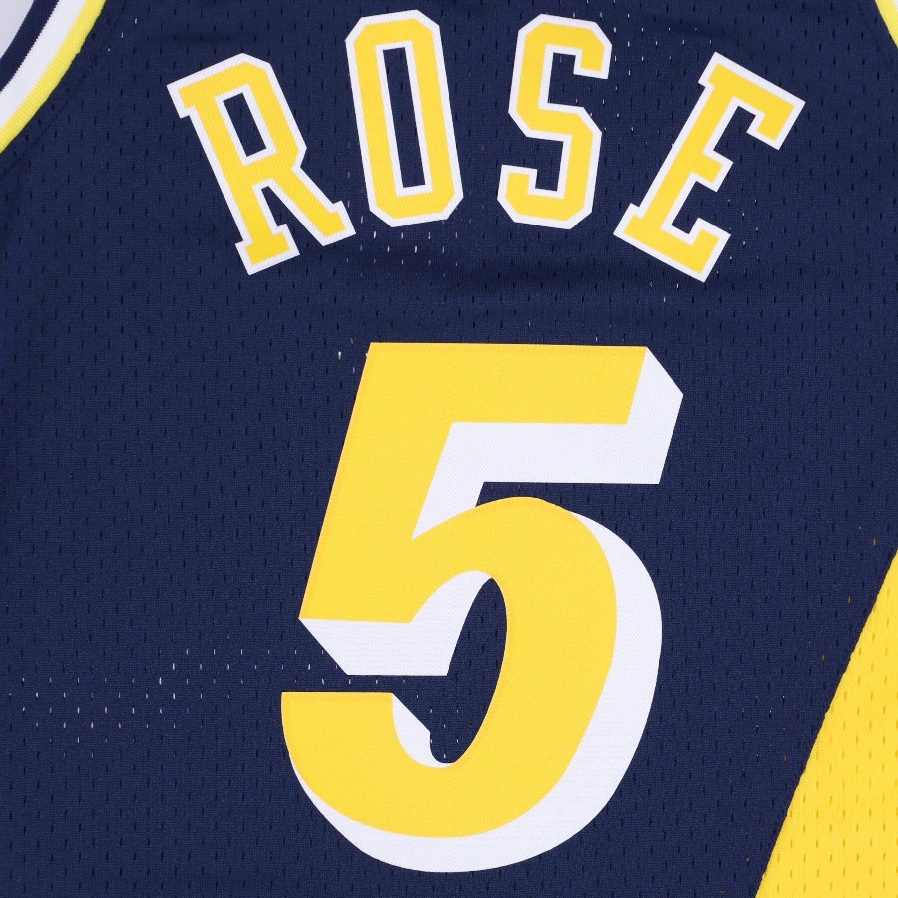 Mitchell & Ness, Canotta Basket Uomo Nba Swingman Jersey Hardwood Classics No 05 Jalen Rose 1996-97 Indpac, 