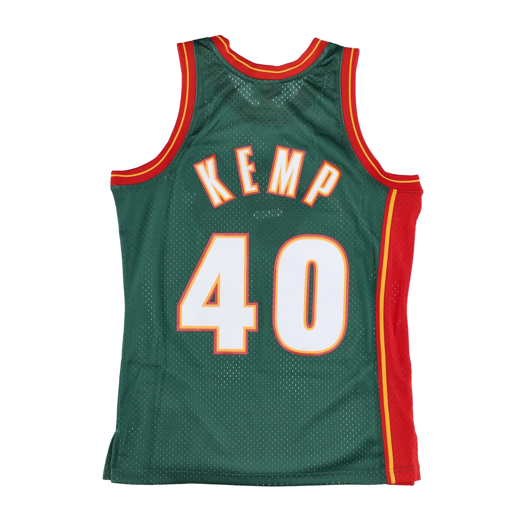 Mitchell & Ness, Canotta Basket Uomo Nba Swingman Jersey Hardwood Classics No 40 Shawn Kemp 1995-96 Seasup, 