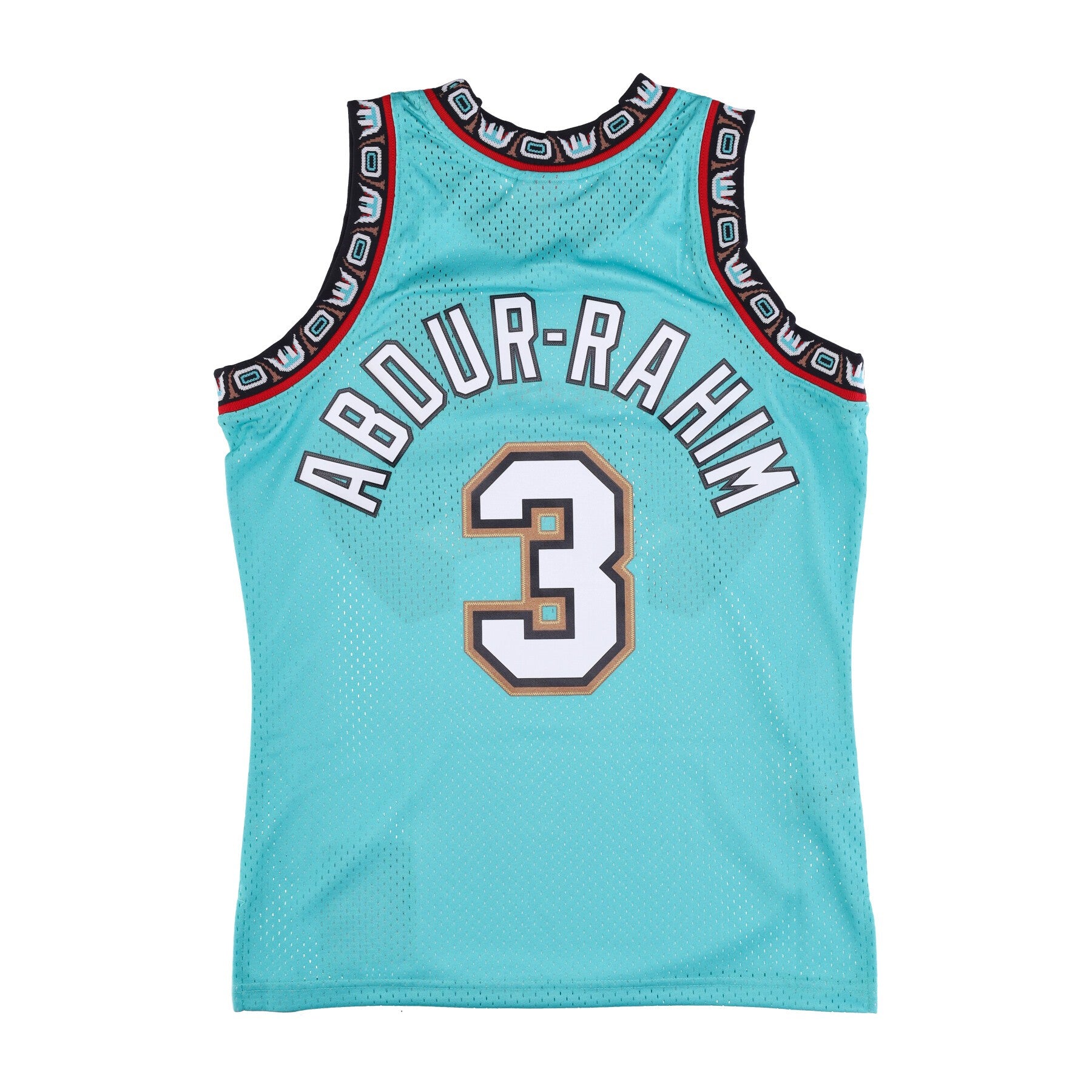 Herren-Basketball-Tanktop Nba Swingman-Trikot Hardwood Classics Nr. 3 Shareef Abdur-rahim 1996–97 Vangri Original-Teamfarben