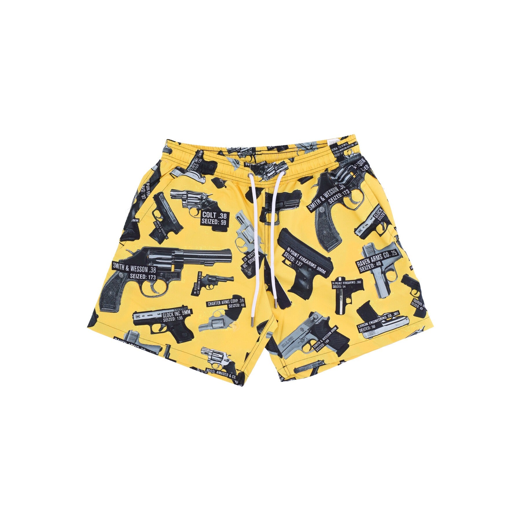 Propaganda, Costume Pantaloncino Uomo Arsenal Swim Trunks, Black/yellow