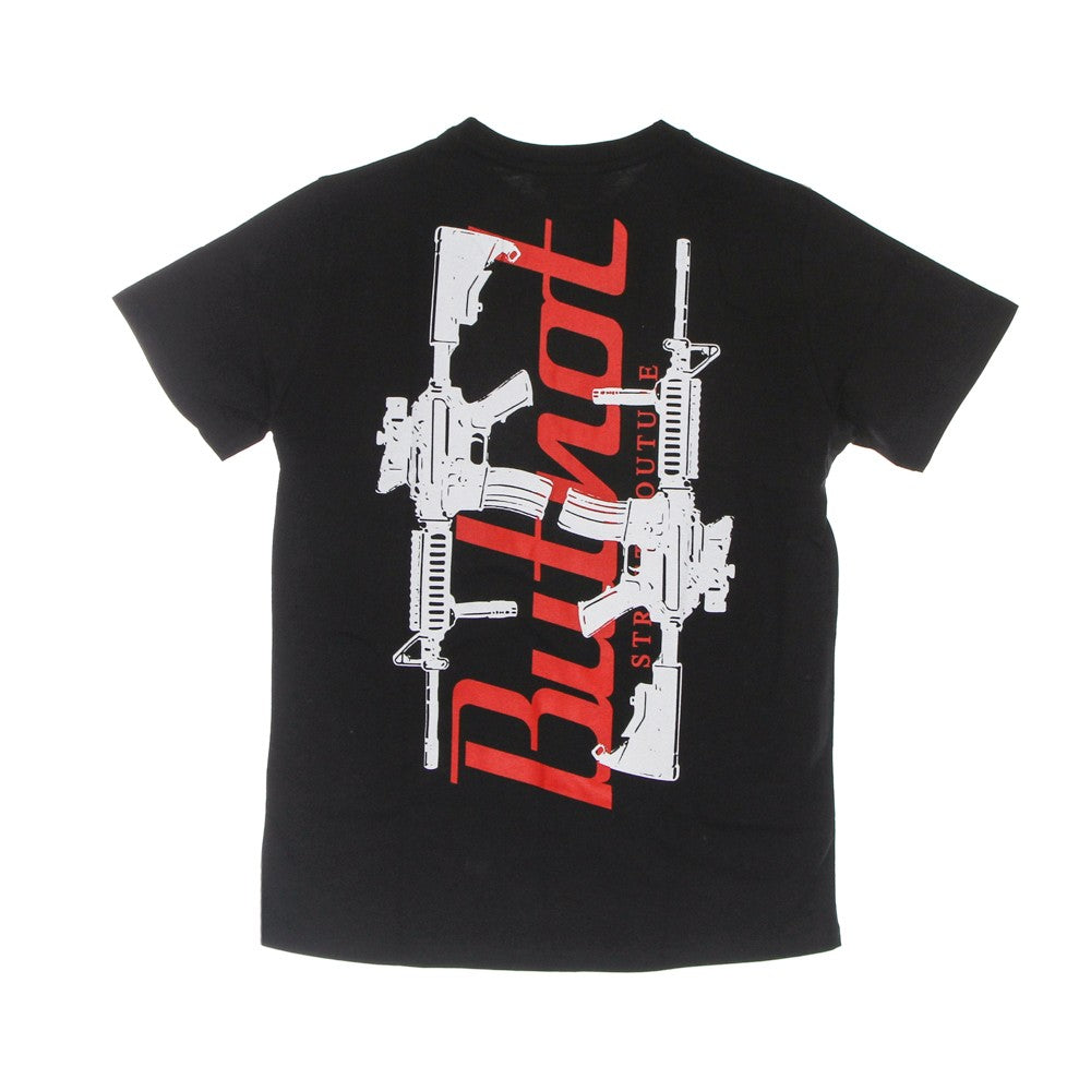 Machine Gun Tee Black Men's T-Shirt