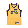 Jordan Nba, Canotta Basket Ragazzo Nba Statement Swingman Jersey No 45 Mitchell Donovan Utajaz, Original Team Colors