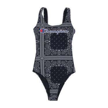 Costume Intero Donna Swimming Suit Black/allover