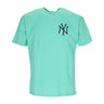 New Era, Maglietta Uomo Mlb League Essentials Oversized Tee Neyyan, Open Green/navy