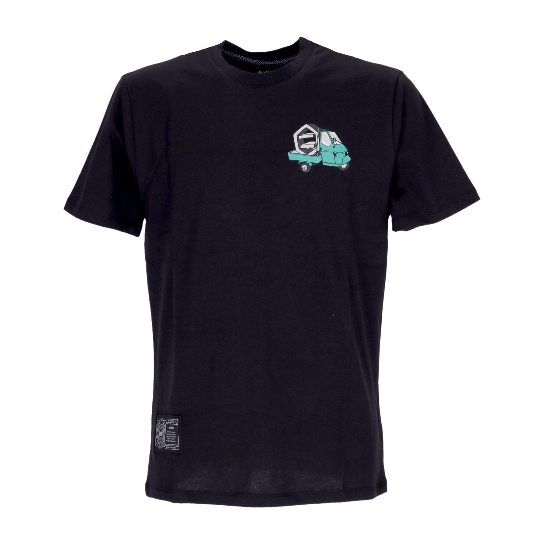 Dolly Noire, Maglietta Uomo Tre Ruote Tee, Black