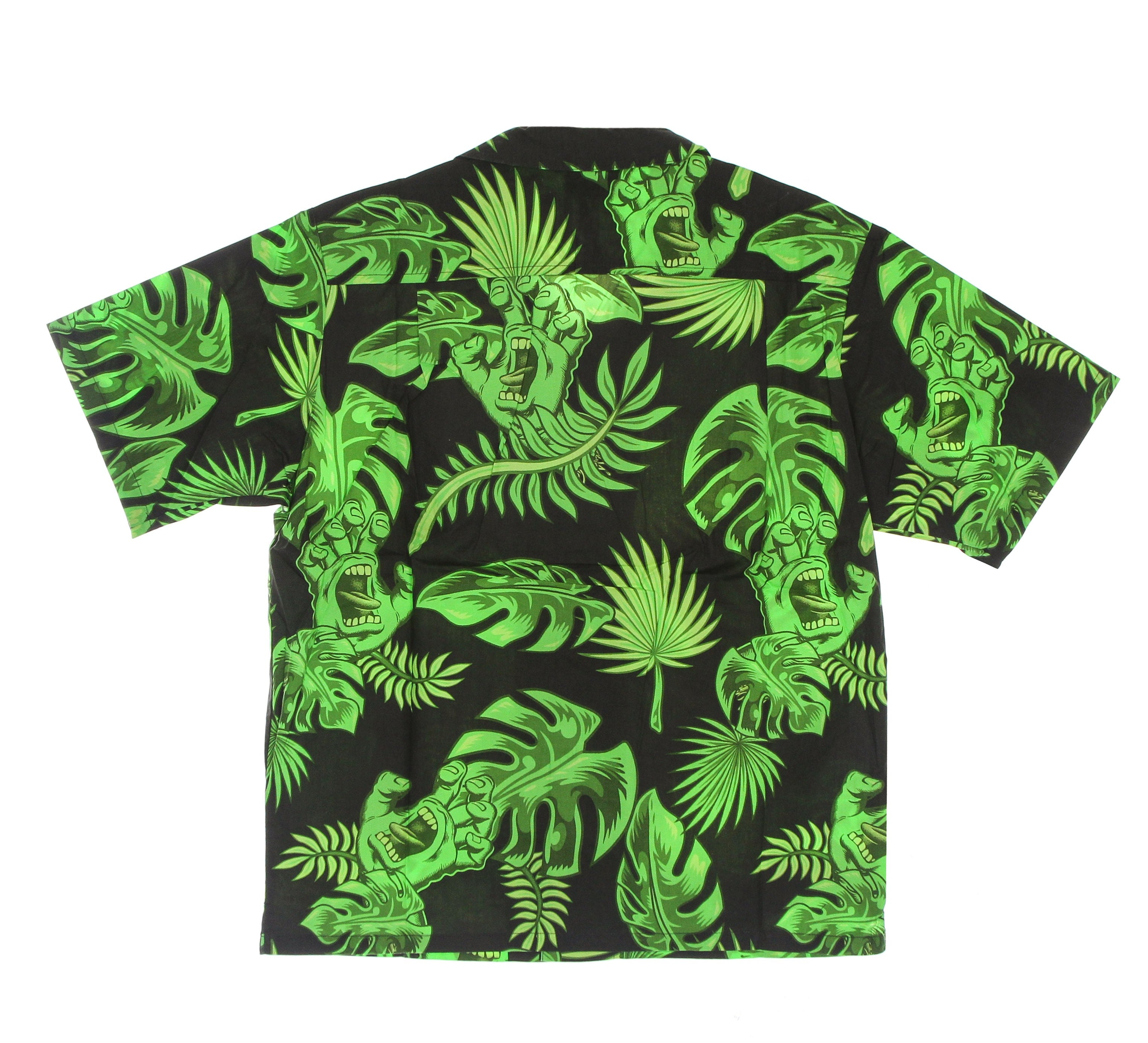 Santa Cruz, Camicia Manica Corta Uomo Cabana Shirt, 