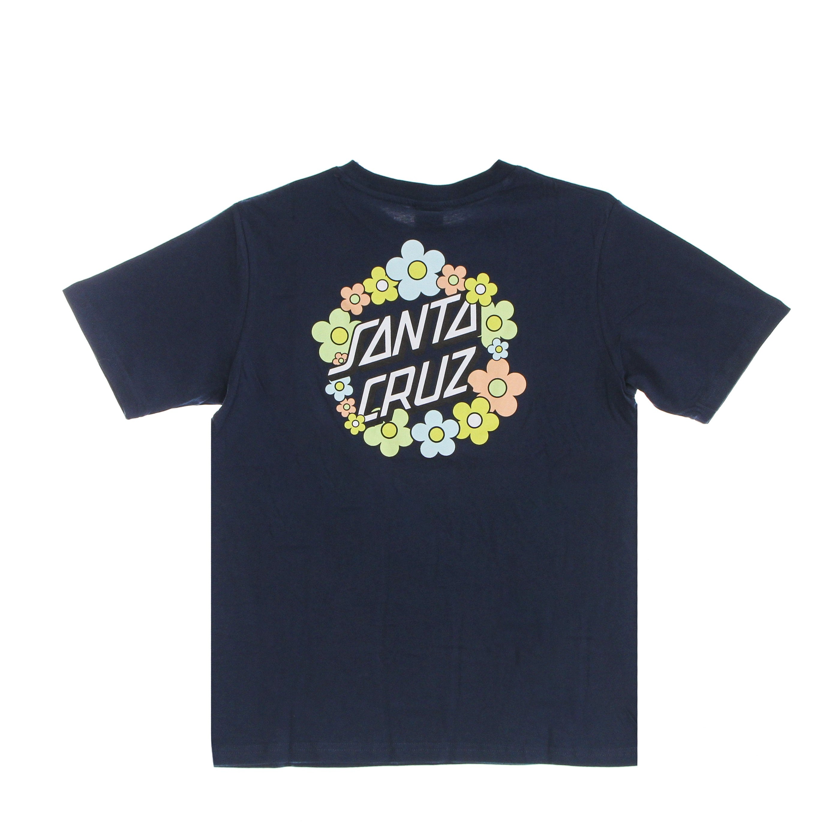 Santa Cruz, Maglietta Donna Ditsy Dot Tee, French Navy