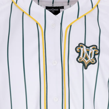 Dolly Noire, Casacca Bottoni Uomo Bay Area Baseball Shirt, 
