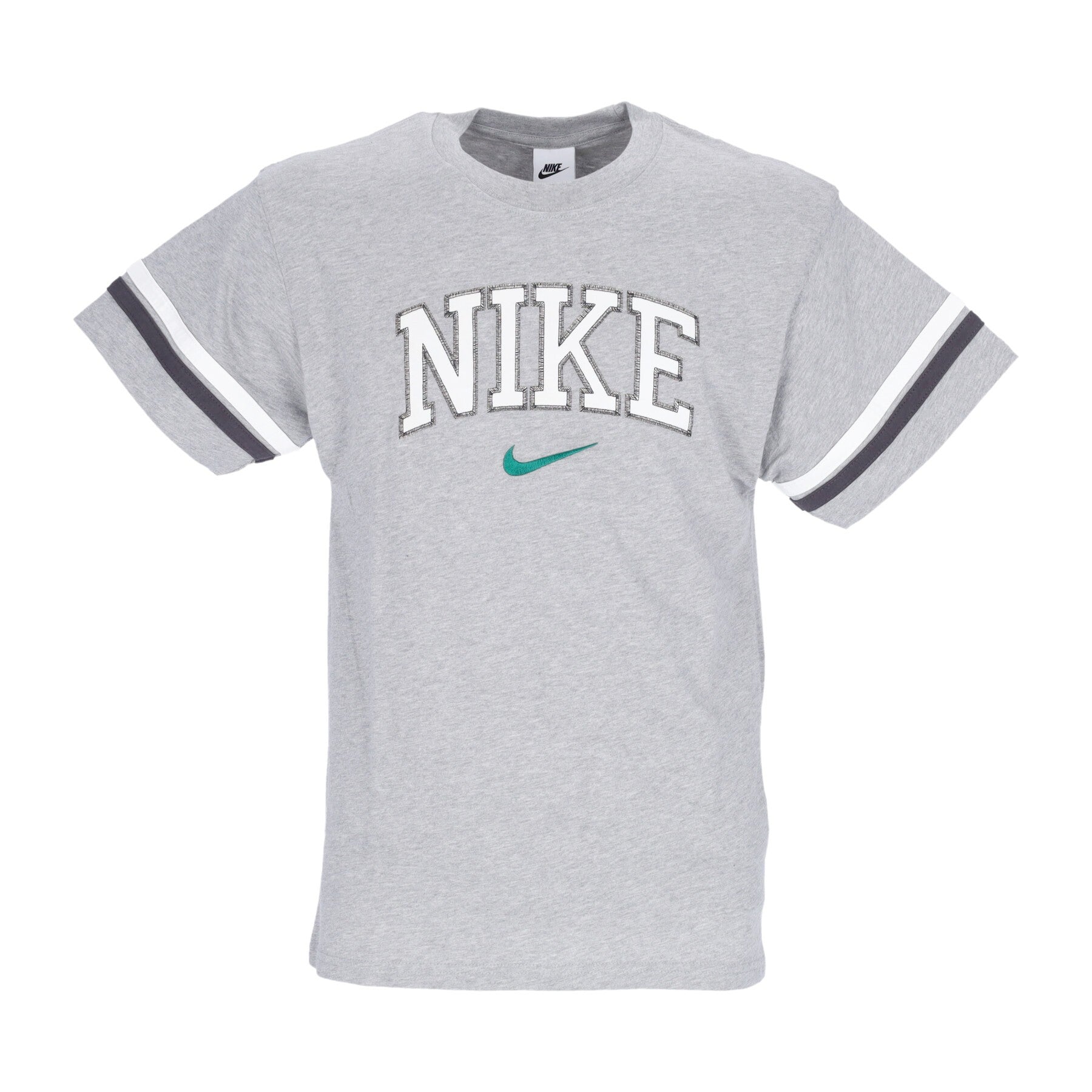 Nike, Maglietta Uomo Sportswear Retro Tee, Dk Grey Heather