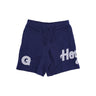 Mitchell & Ness, Pantalone Corto Tuta Uomo Ncaa Game Day French Terry Short Geohoy, Navy