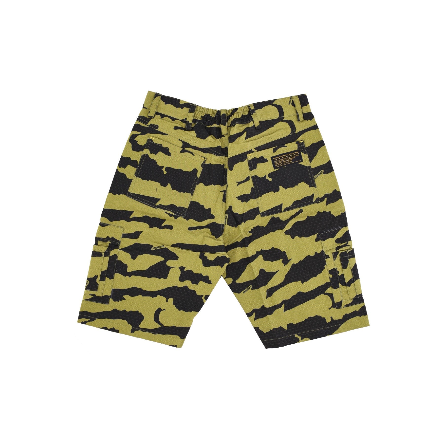 5tate Of Mind, Pantalone Corto Uomo Retrofuture Combat Shorts, 