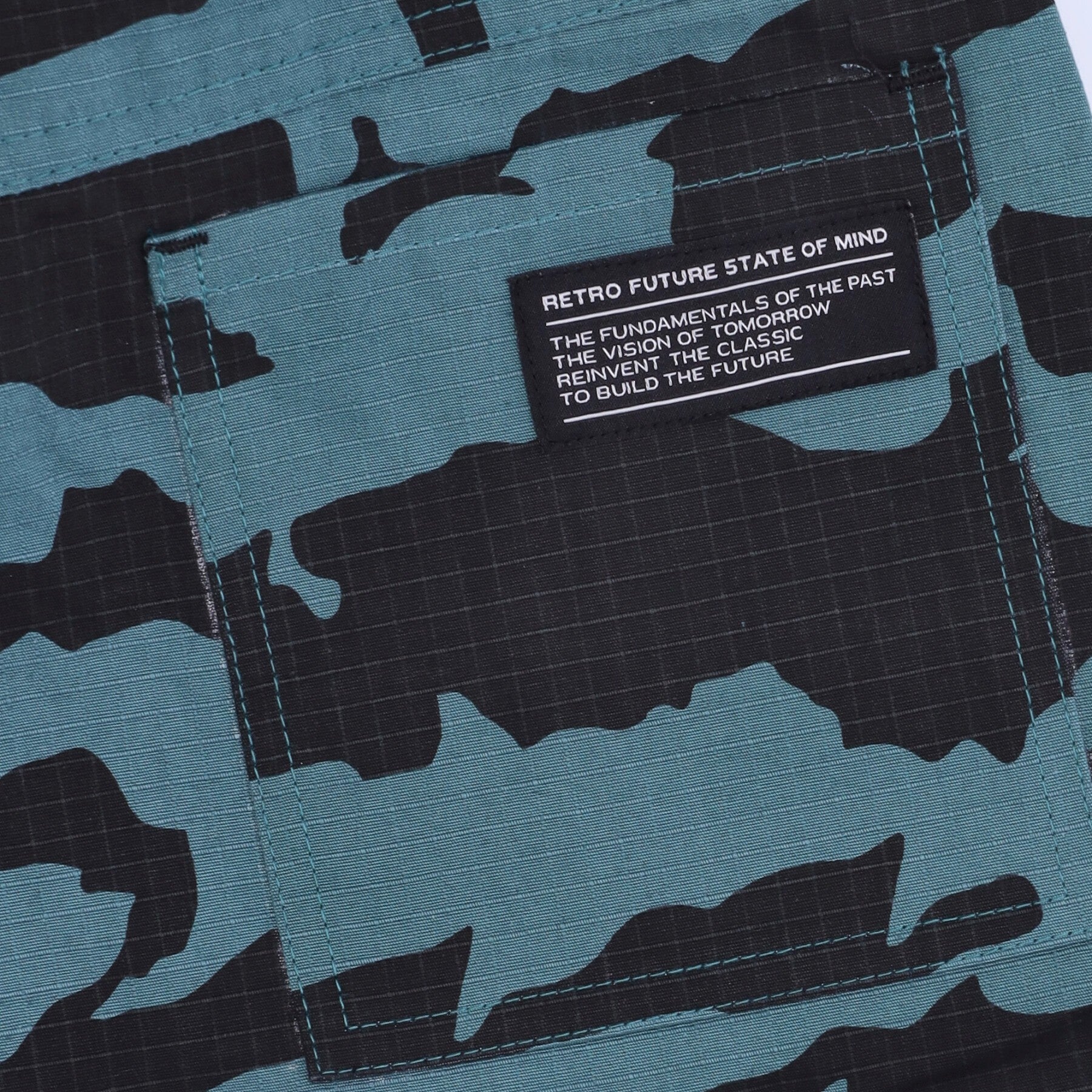 5tate Of Mind, Pantalone Corto Uomo Retrofuture Combat Shorts, 