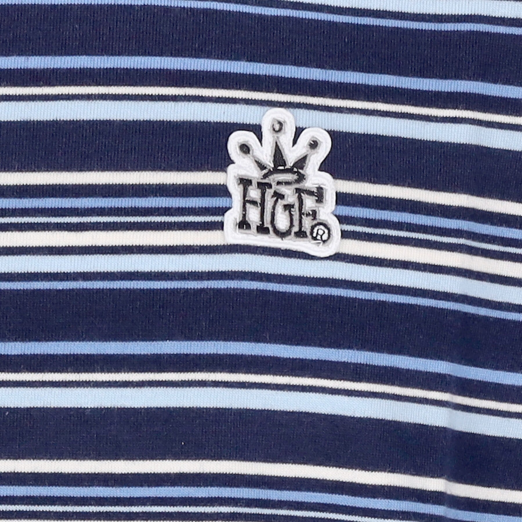 Huf, Maglietta Uomo Crown Stripe Knit Top, 