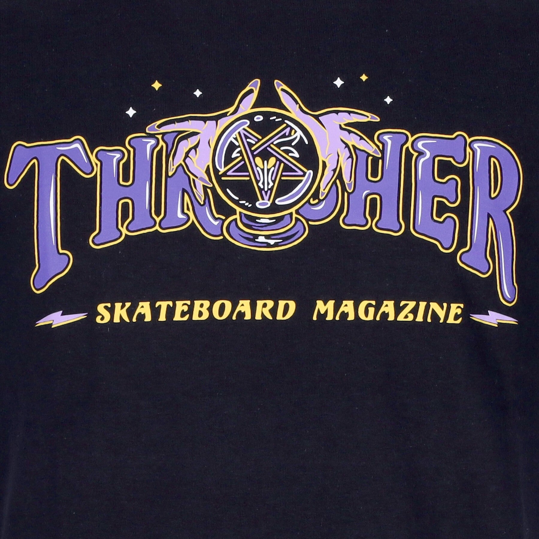 Thrasher, Maglietta Uomo Fortune Logo Tee, 