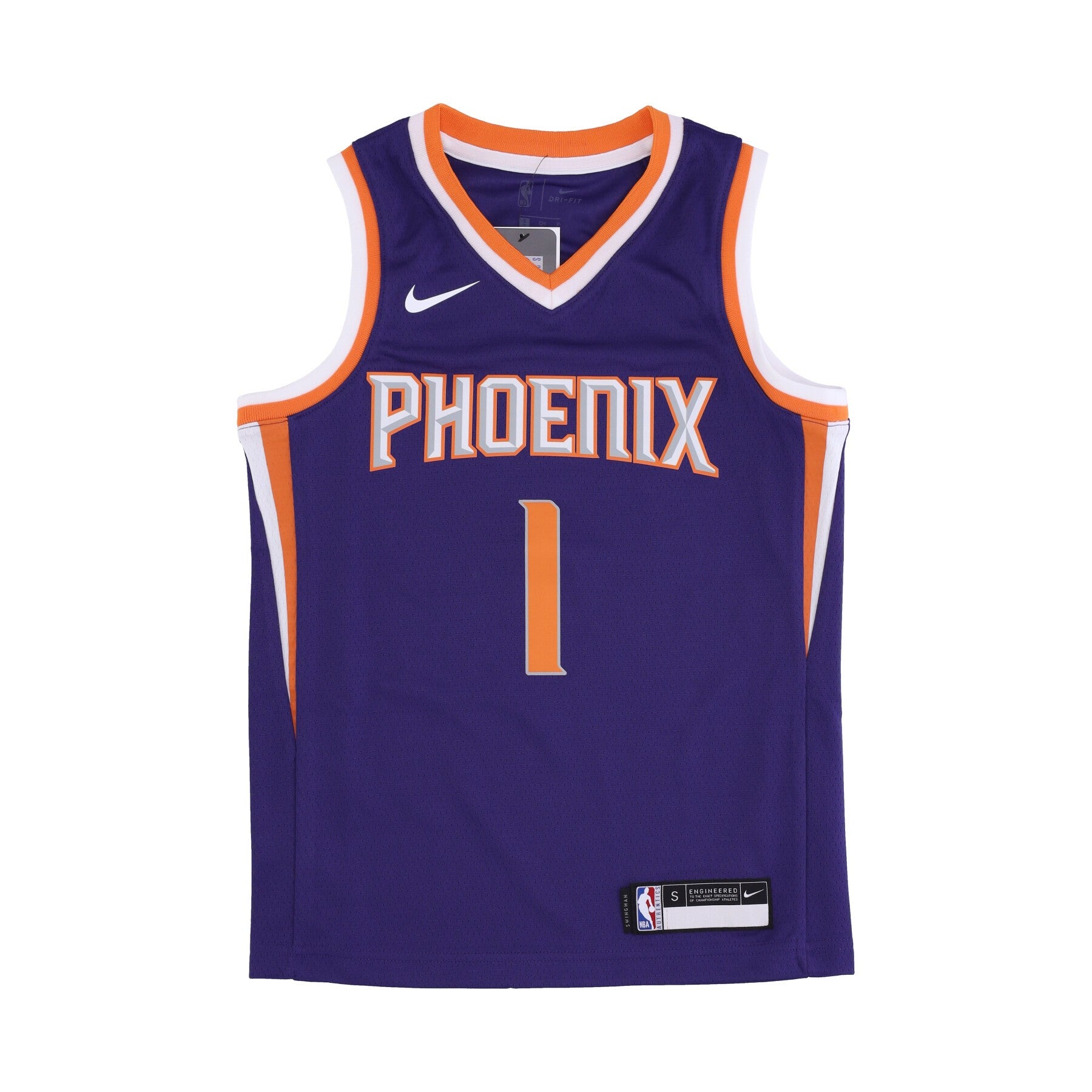 Canotta Basket Ragazzo Nba Swingman Jersey Icon Edition No 1 Devin Booker Phosun Original Team Colors
