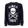 C1rca, Felpa Girocollo Uomo Lopez 50 Crew, Black/white