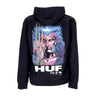 Huf, Felpa Cappuccio Uomo Weapon X Po Hoodie X Marvel, Black