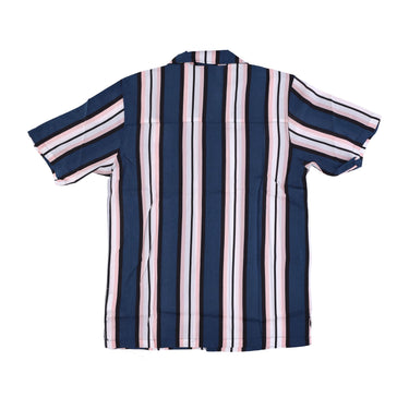 Camicia Manica Corta Uomo Lynnwood Shirt ( All Over Print) Air Force Blue
