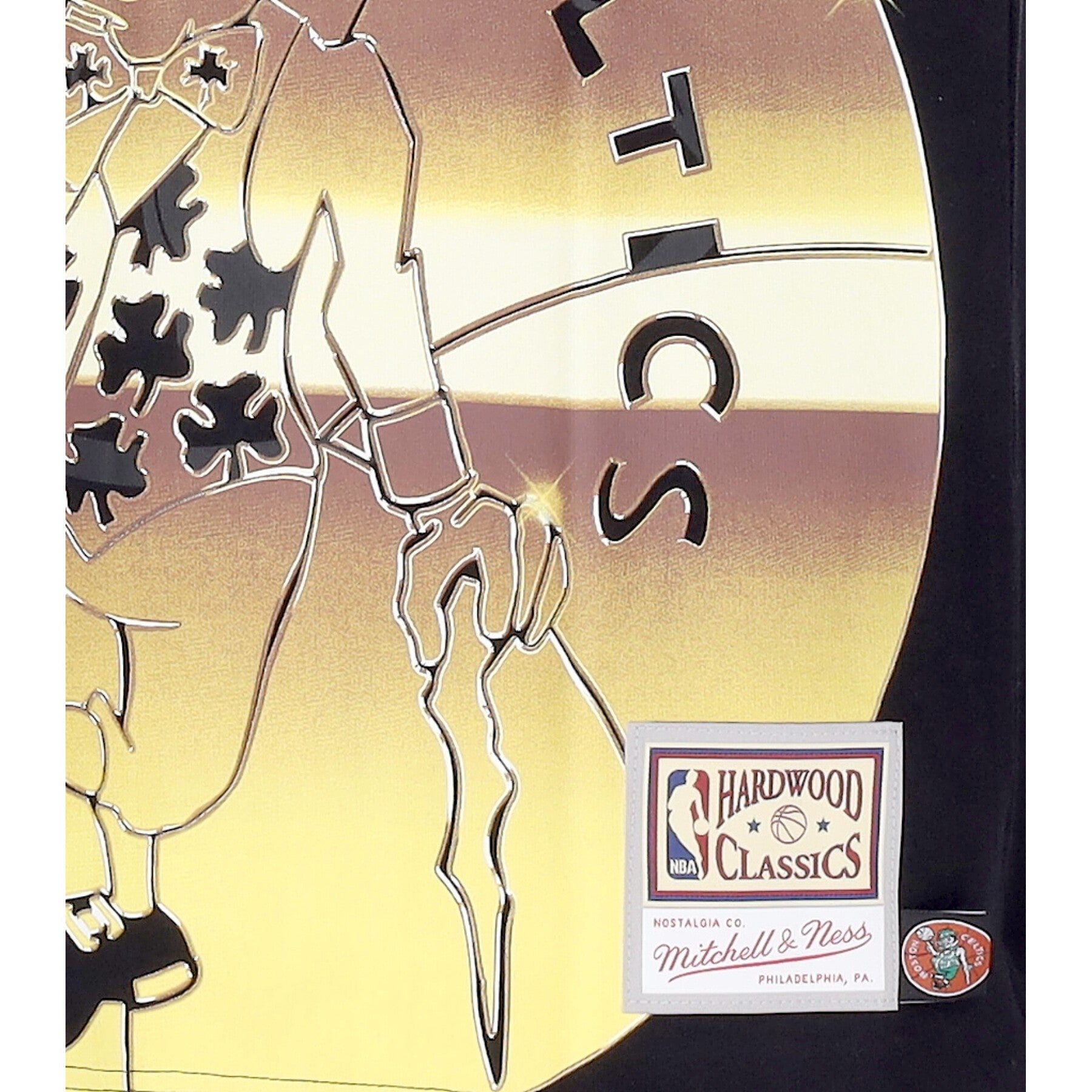 Mitchell & Ness, Maglietta Uomo Nba Big Face 4.0 Tee Hardwood Classics Boscel, 