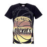 Mitchell & Ness, Maglietta Uomo Nba Big Face 4.0 Tee Hardwood Classics Houroc, Black/original Team Colors