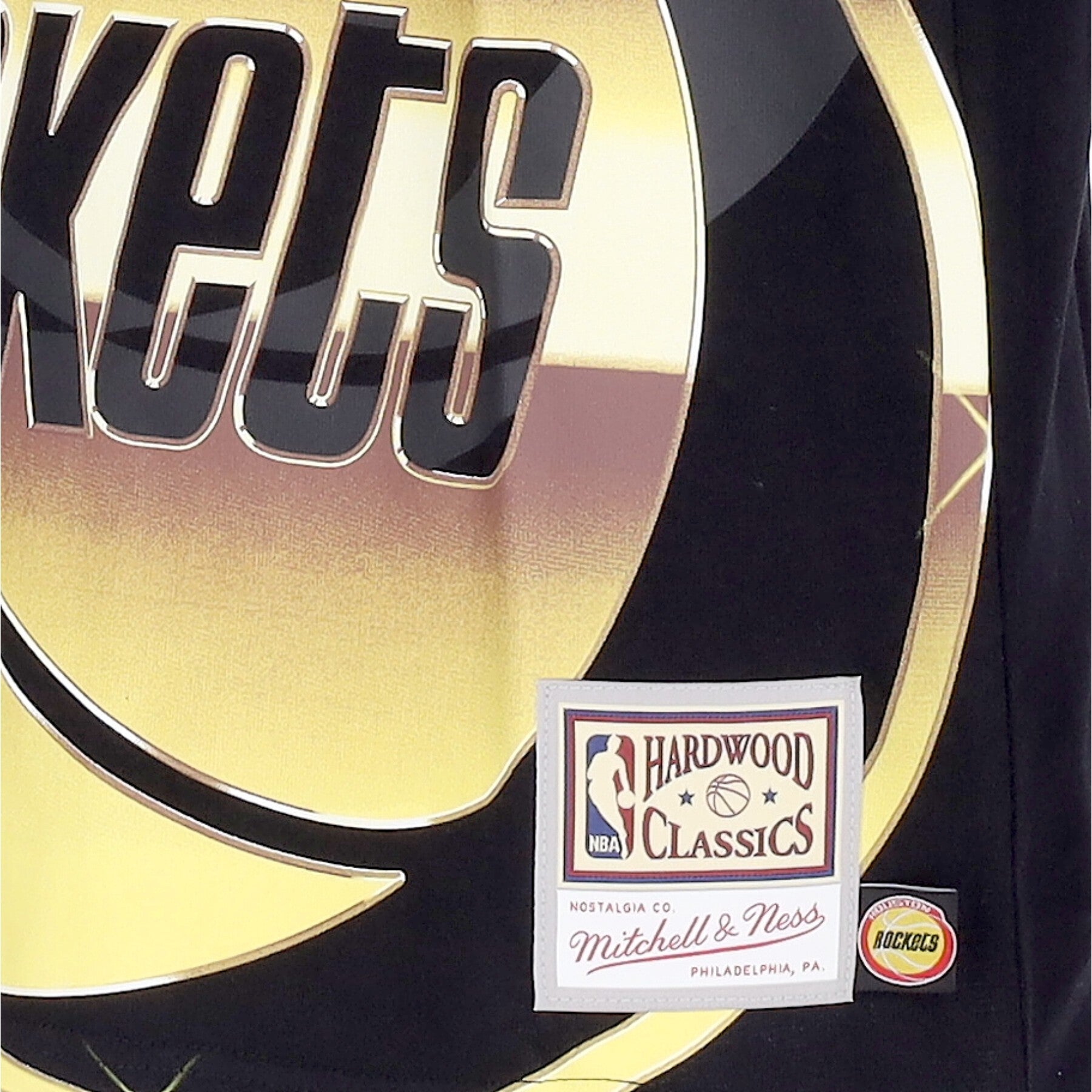 Mitchell & Ness, Maglietta Uomo Nba Big Face 4.0 Tee Hardwood Classics Houroc, 