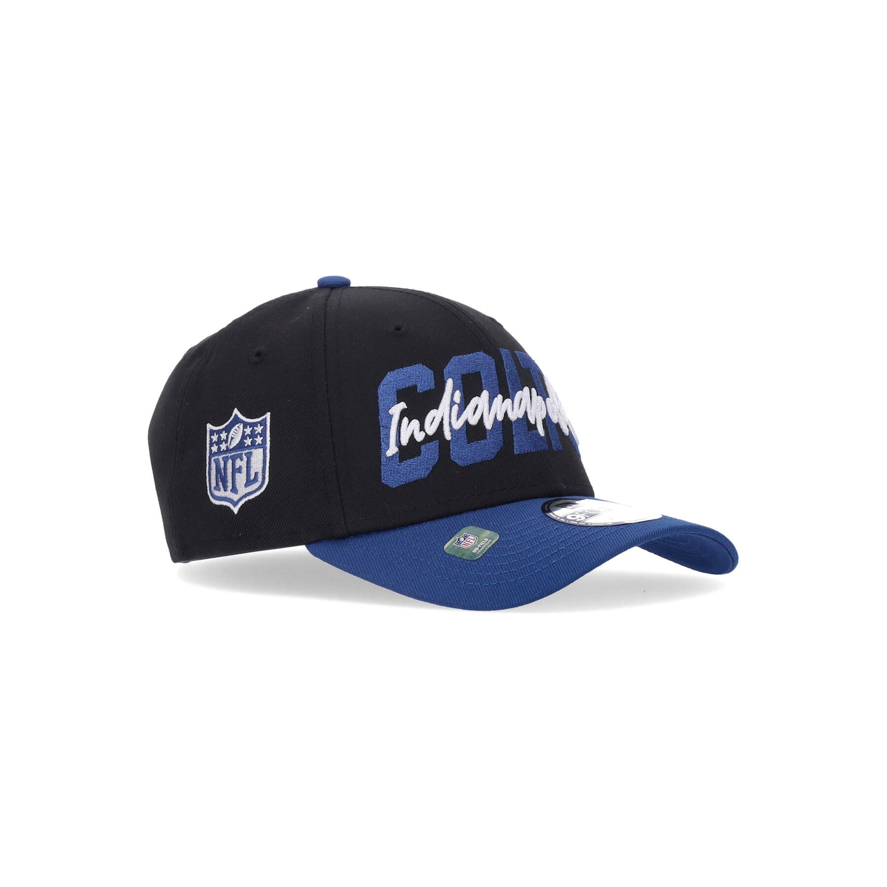 Cappellino Visiera Curva Uomo Nfl22 Draft 940 Indcol Black/original Team Colors