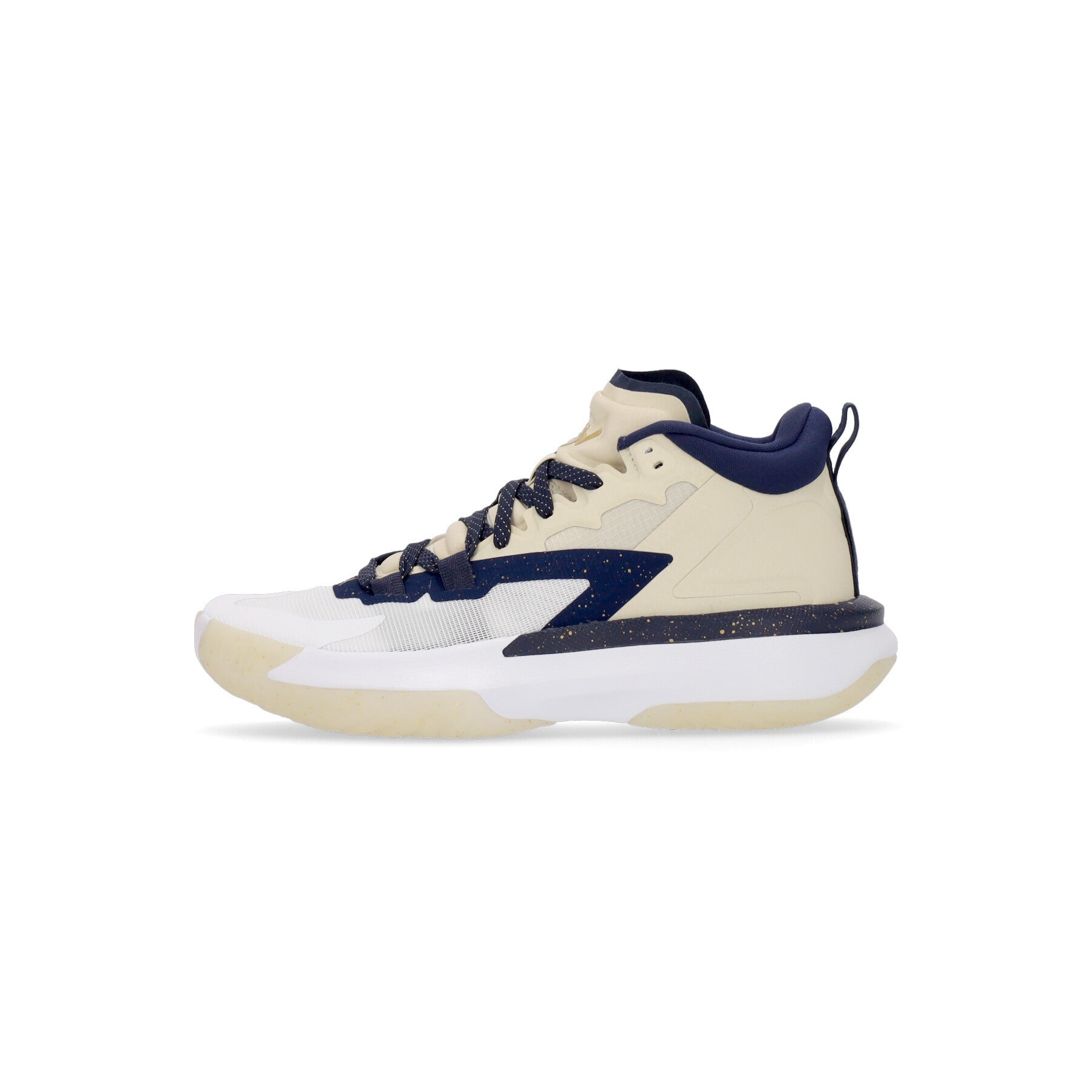 Jordan, Scarpa Basket Uomo Zion 1, Fossil/midnight Navy/white/metallic Gold