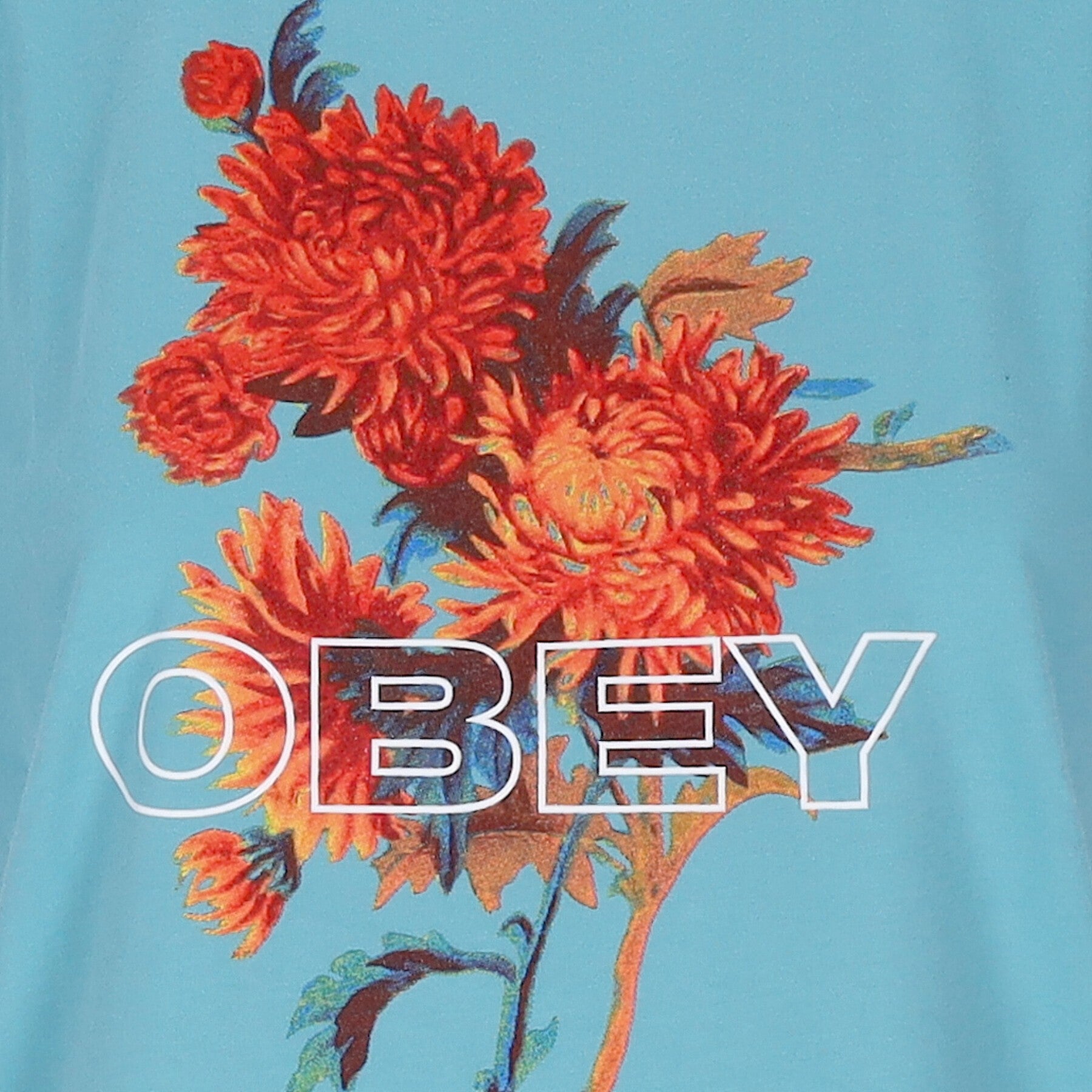 Obey, Maglietta Donna Bouquet Shepard Organic Vintage Tee, 