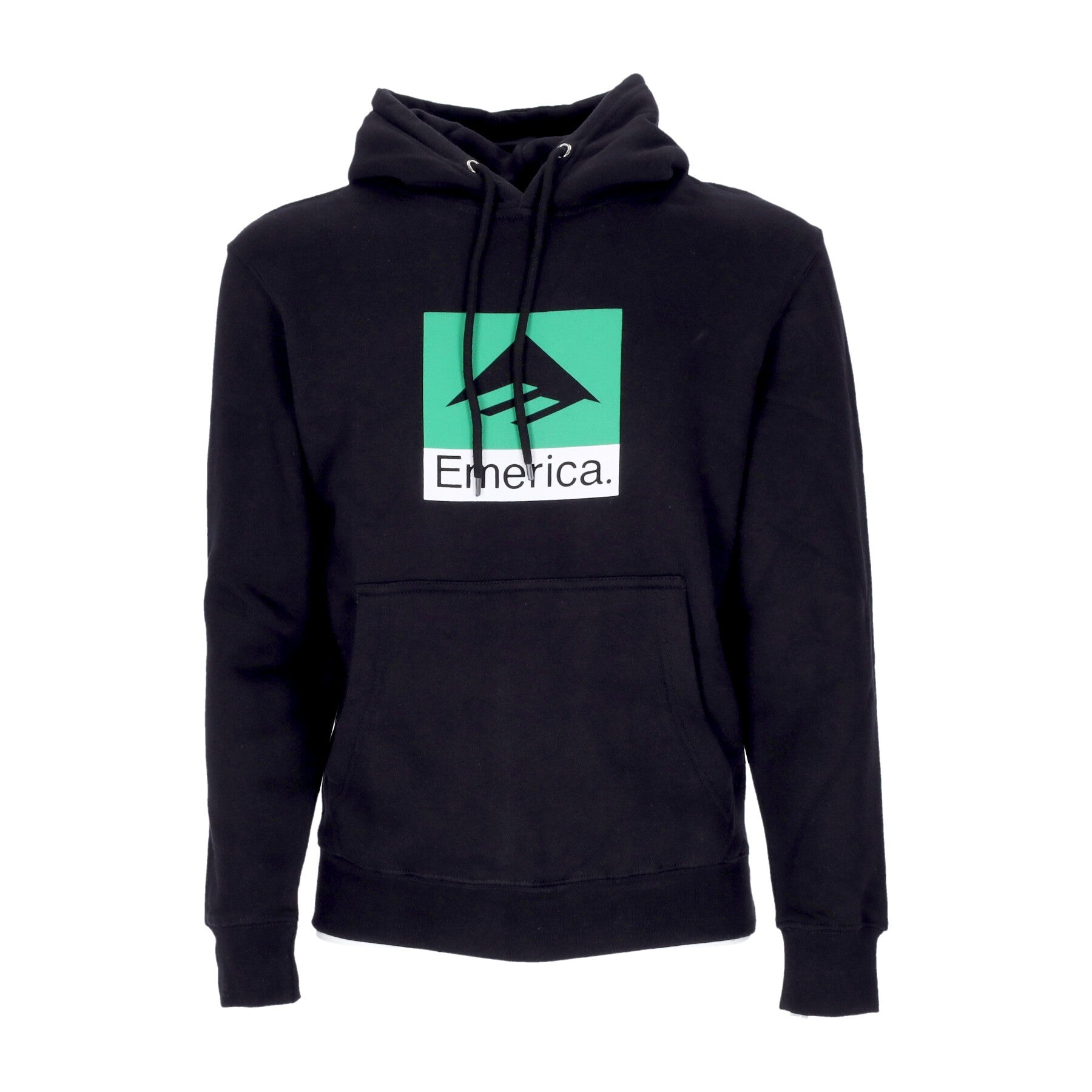 Emerica, Felpa Cappuccio Uomo Classic Combo Hoodie, Black