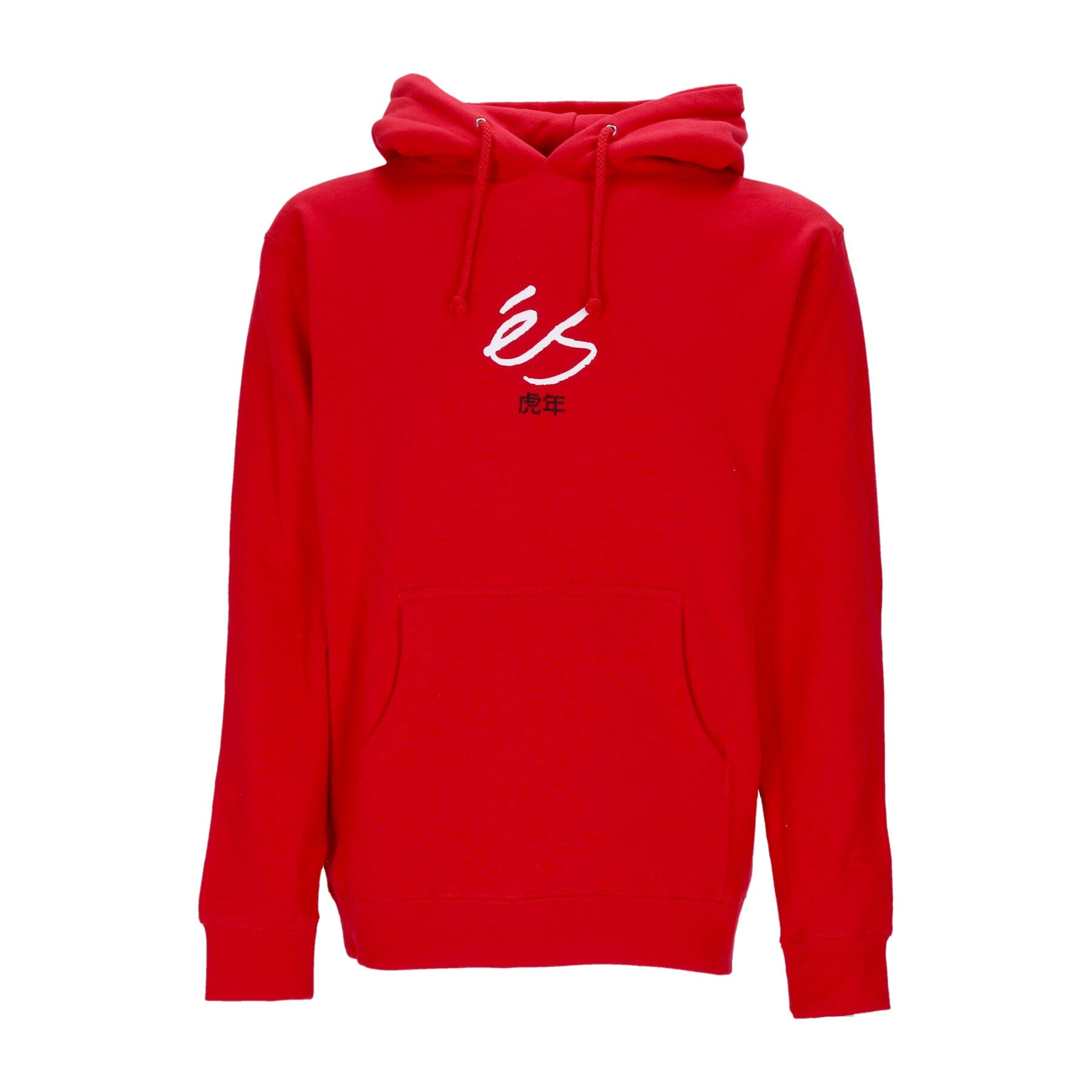 Es, Felpa Cappuccio Uomo Tiger Block Hoodie, 