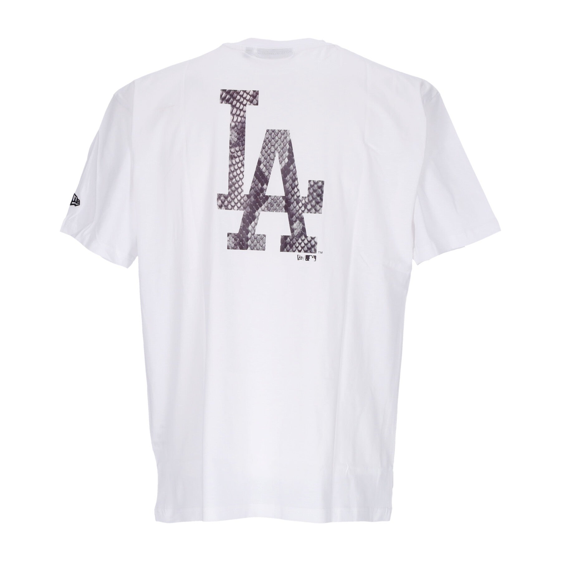 New Era, Maglietta Uomo Mlb Back Body Infill Print Oversize Tee Losdod, 