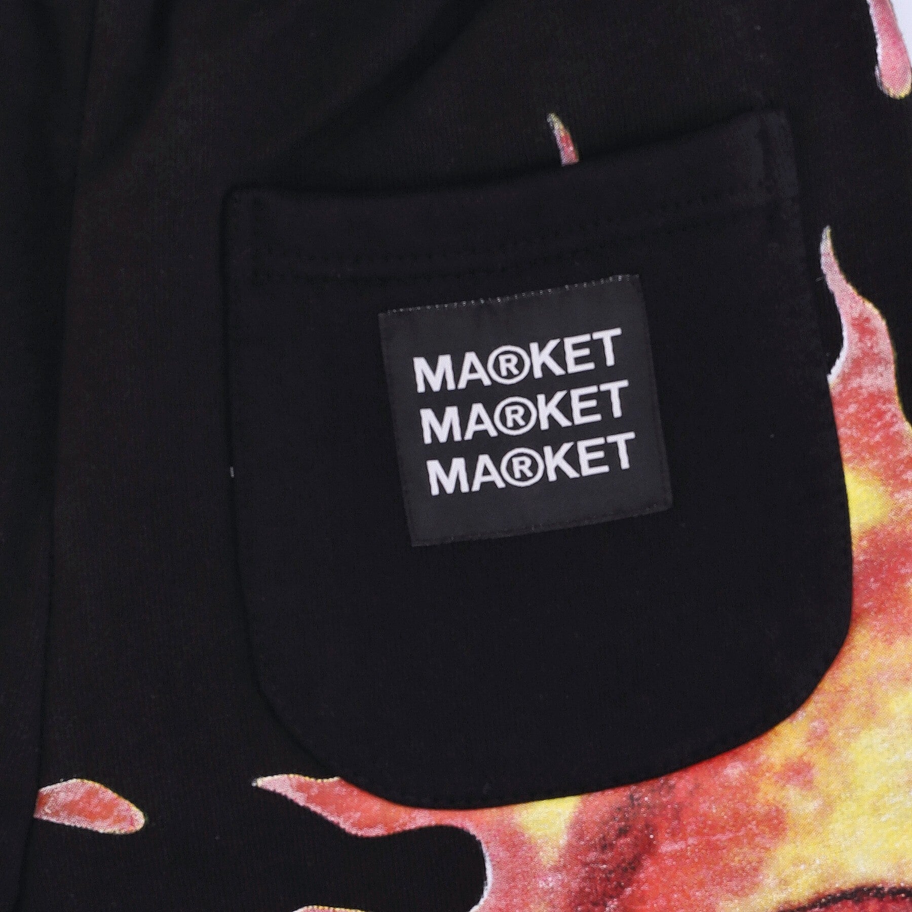 Market, Pantalone Corto Tuta Felpato Uomo Market Solar System Aop Sweatshorts, 