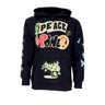 Market, Felpa Cappuccio Uomo Peace And Power Hoodie, Black