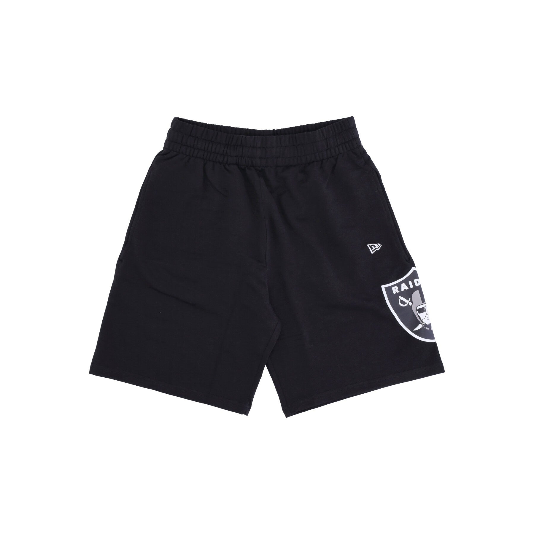 New Era, Pantalone Corto Tuta Uomo Nfl Washed Pack Team Logob Short Lasrai, Black