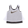 Nike, Canotta Bambina Animal Spot 2 In Tank, White