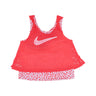 Nike, Canotta Bambina Animal Spot 2 In Tank, Flash Crimson