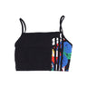 Adidas, Top Donna Crop Top X Rich Mnisi, Black/multi