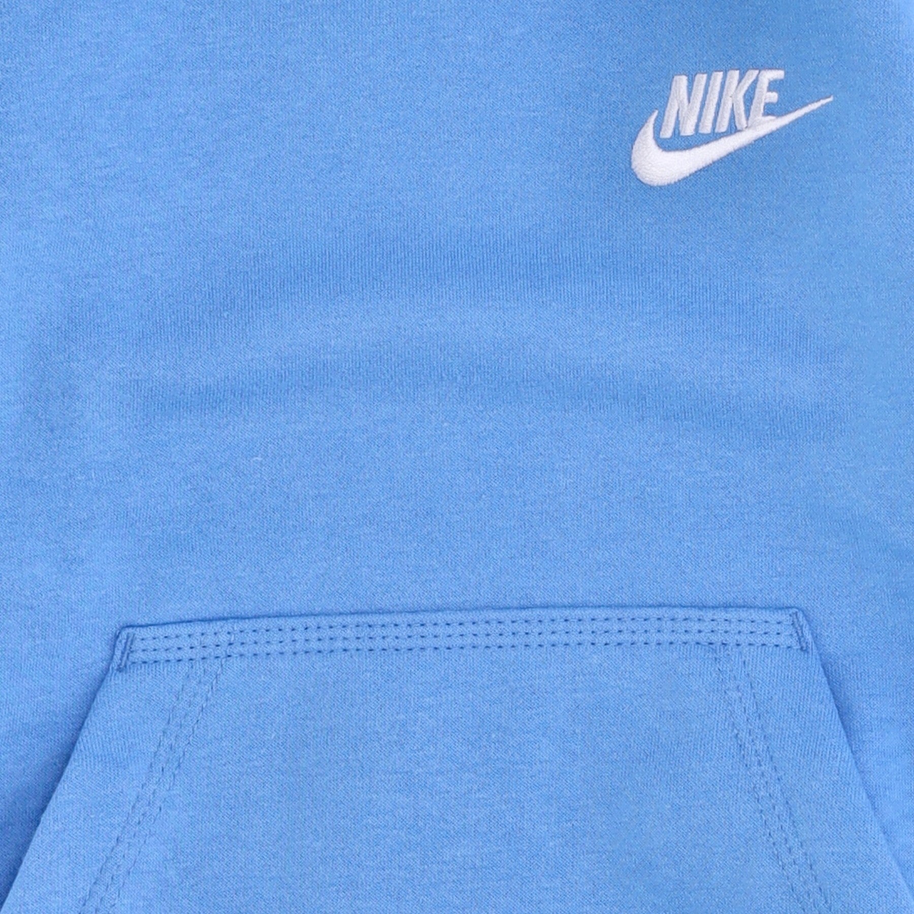Nike, Felpa Cappuccio Bambino Club Fleece Po Hoodie, 