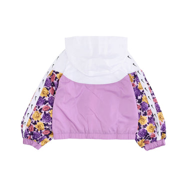 Giacca A Vento Bambina Floral Windrunner Jacket White/multi