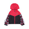Nike, Giacca A Vento Bambina Floral Windrunner Jacket, Black/multi