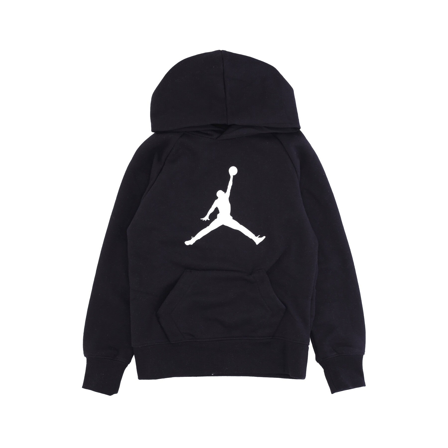 Hoodie Sweatshirt Boy Jumpman Logo Pullover Black