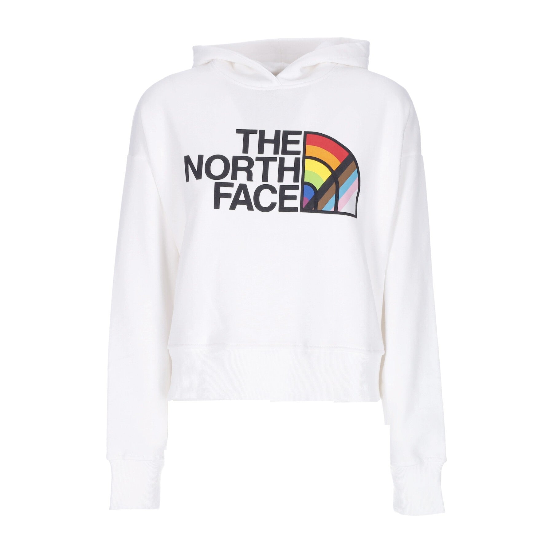 The North Face, Felpa Cappuccio Donna Pride Pullover Hoodie, White