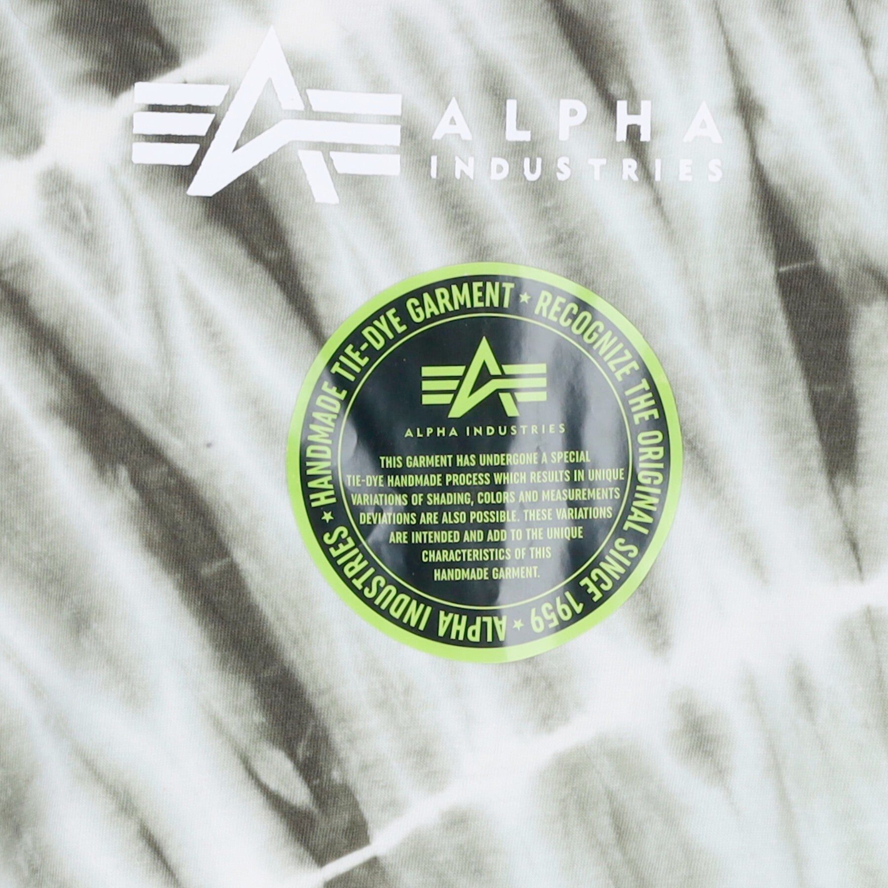 Alpha Industries, Maglietta Uomo Tie Dye Tee, 