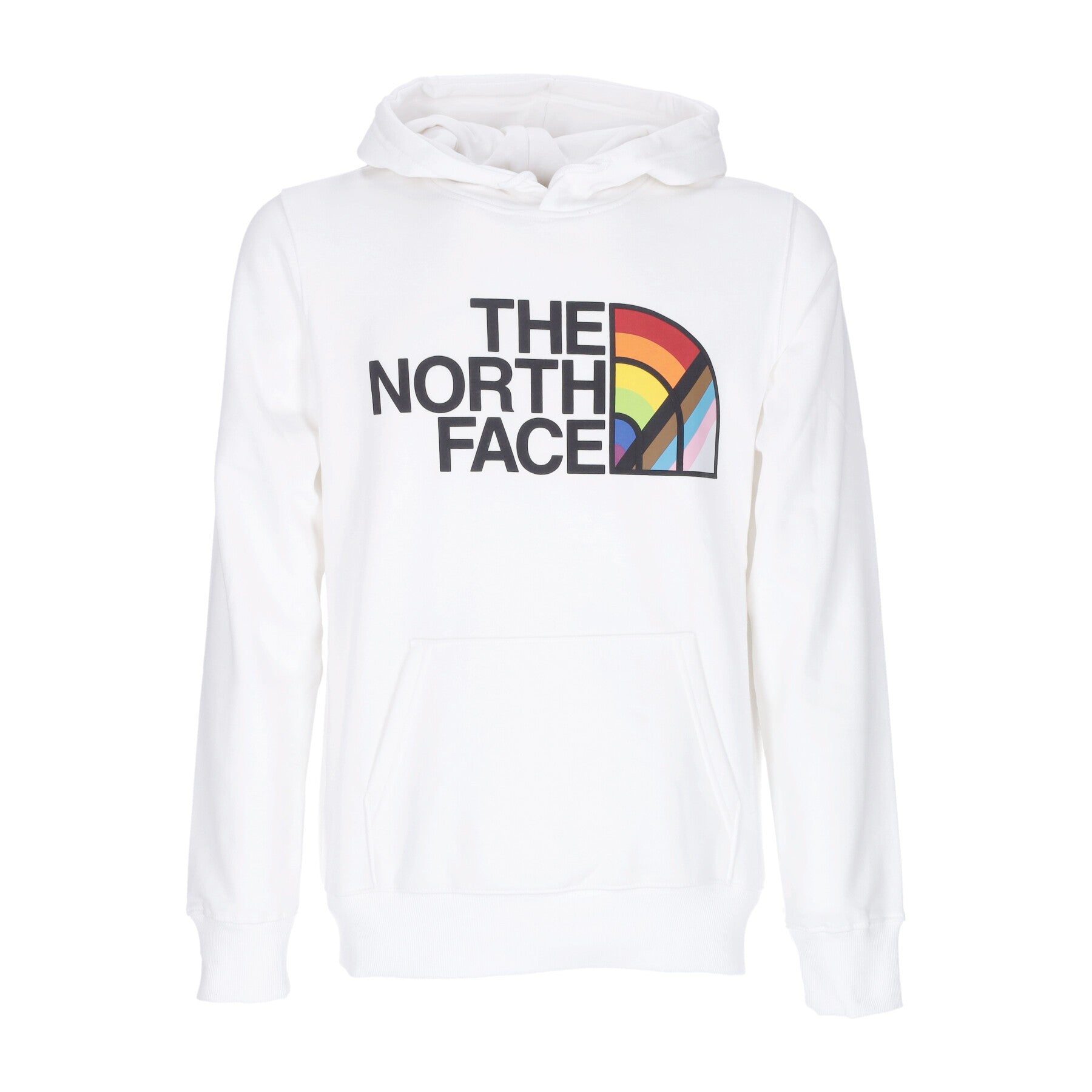 The North Face, Felpa Cappuccio Uomo Pride Pullover Hoodie, Tnf White